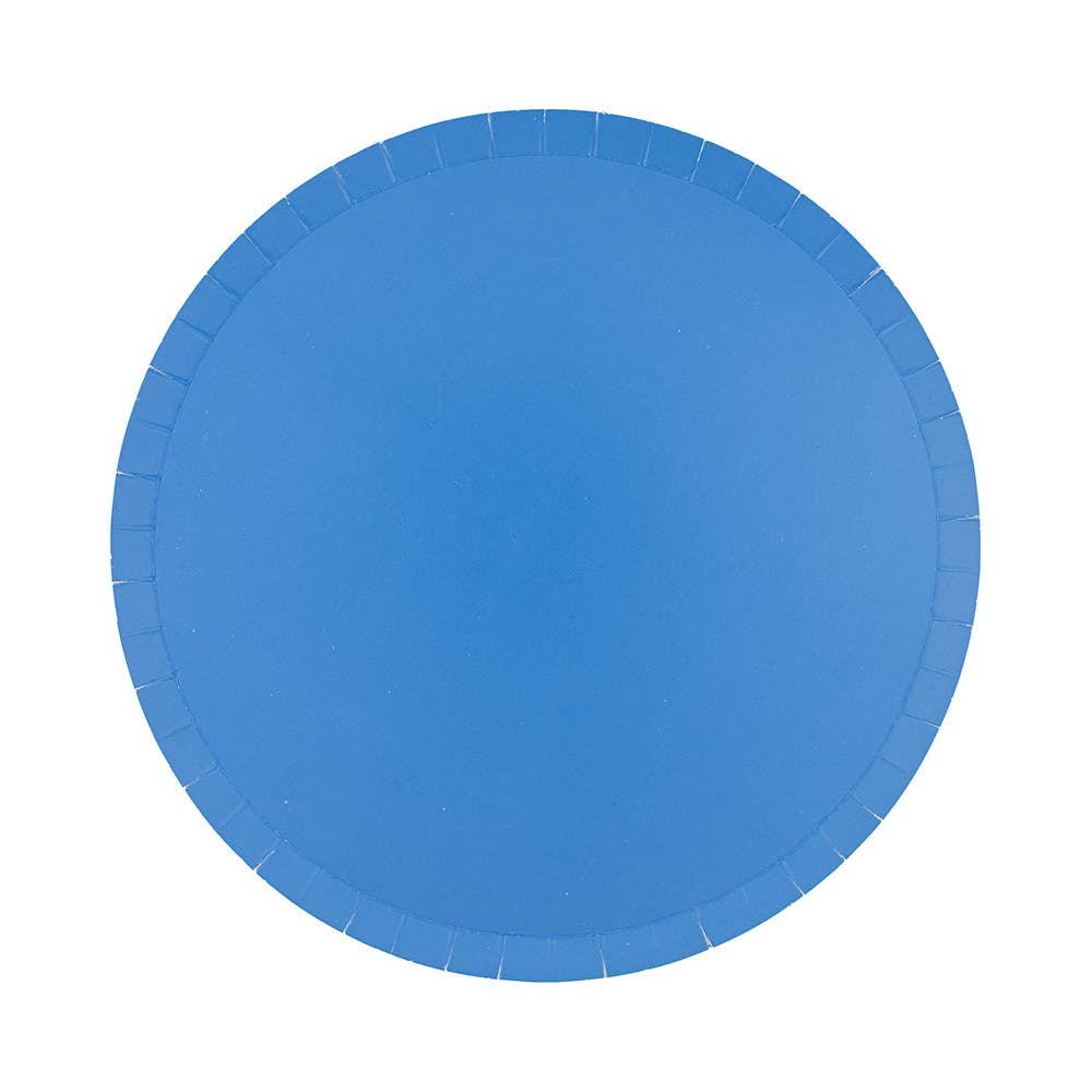 Shades Dessert Plates - 8 Pk. Sapphire